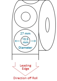 27 mm Circle Roll Labels