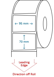 95 mm x 70 mm Roll Labels