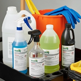 Cleaning Product Container Labels