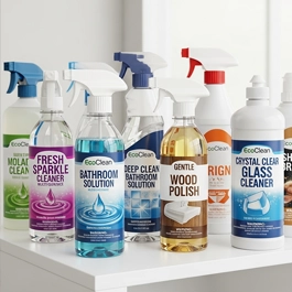 Cleaning Solution Bottle Labels