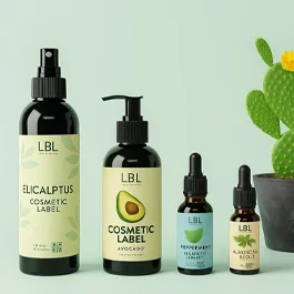 Cosmetic Sample & Mini Bottle Labels
