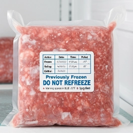 Frozen Food Pouch Labels