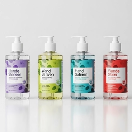 Hand Sanitizer Bottle Labels