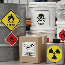 Hazardous Material Warning Labels