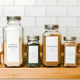 Herb & Spice Jar Labels