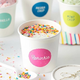 Ice Cream Tub Labels