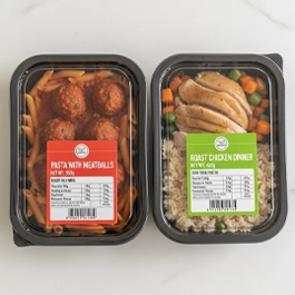 Ready Meal Tray Labels