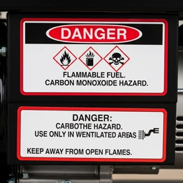 Safety Instruction Labels