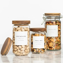Snack Container Labels