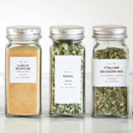 Spice Jar Labels