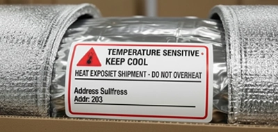 Address Labels for Heat-Exposed Shipments 