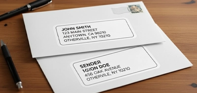 Address Labels for Luxury Envelopes 