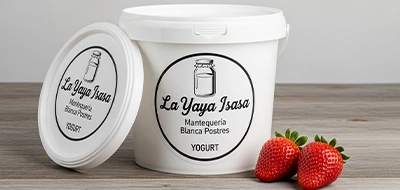 Artisan Yogurt Container Labels 