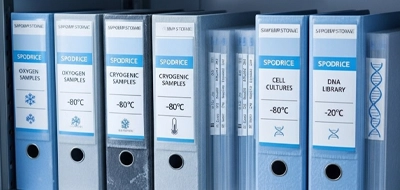 Binder Labels for Low Temperature Storage 