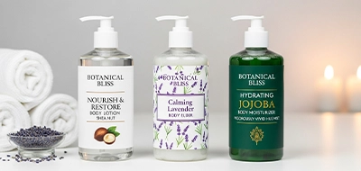Body Lotion Labels 