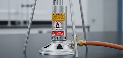 Bunsen Burner Safety Labels 