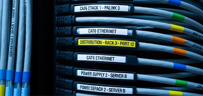 Cable Management Labels for Cold Environments 