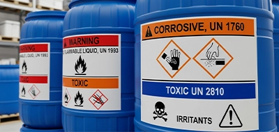Chemical Storage Labels 