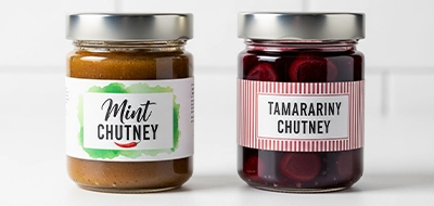 Chutney Jar Labels 