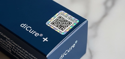 Clear Anti-Counterfeit Labels 
