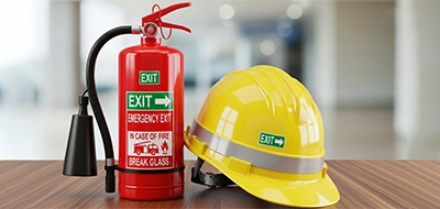 Clear Emergency Exit Signs 