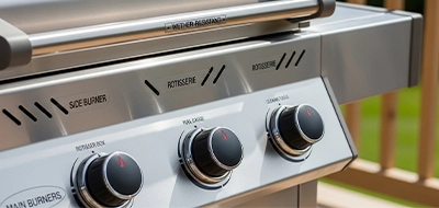 Clear Grilling Equipment Labels 