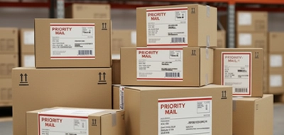 Clear Priority Mail Labels 