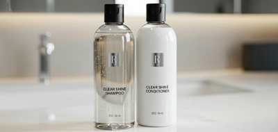 Clear Shampoo Bottle Labels 
