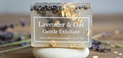 Clear Soap Bar Labels 