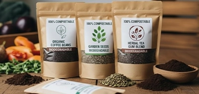 Compostable Pouches Labels 