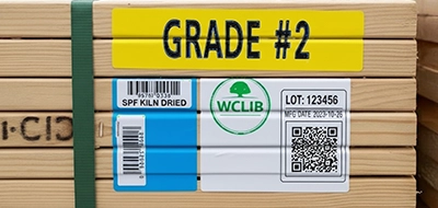 Construction Material Labels 