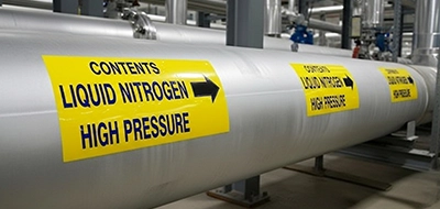 Cryogenic Pipeline Markers 