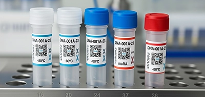 DNA/RNA Storage Tube Labels 