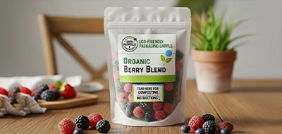 Eco-Friendly Frozen Packaging Labels 