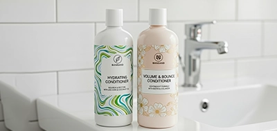Hair Conditioner Bottle Labels 