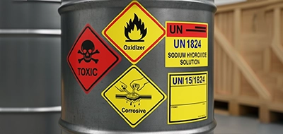 Hazardous Material Warnings Labels 