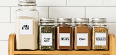 Herb & Spice Jar Labels 