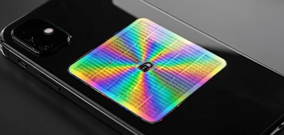 Hologram Overlays Labels 