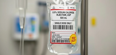 IV Bag Labels 