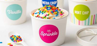 Ice Cream Tub Labels 