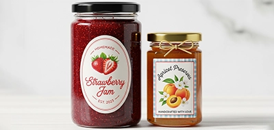 Jam Jar Labels 