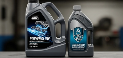 Lubricant Container Labels 