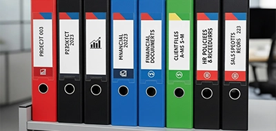 Office Binder Labels 