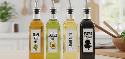 Oil Dispenser Labels 