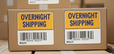 Overnight Shipping Labels 