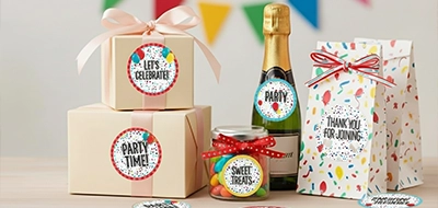 Party Decoration Labels 