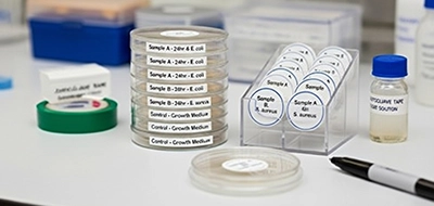 Petri Dish Labels 