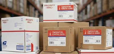 Priority Mail Labels for Temperature-Sensitive Goods 