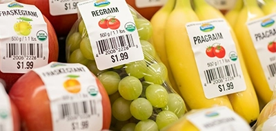 Produce Bag Labels 