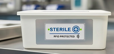 RFID-Blocking Labels for Sterilized Environments 